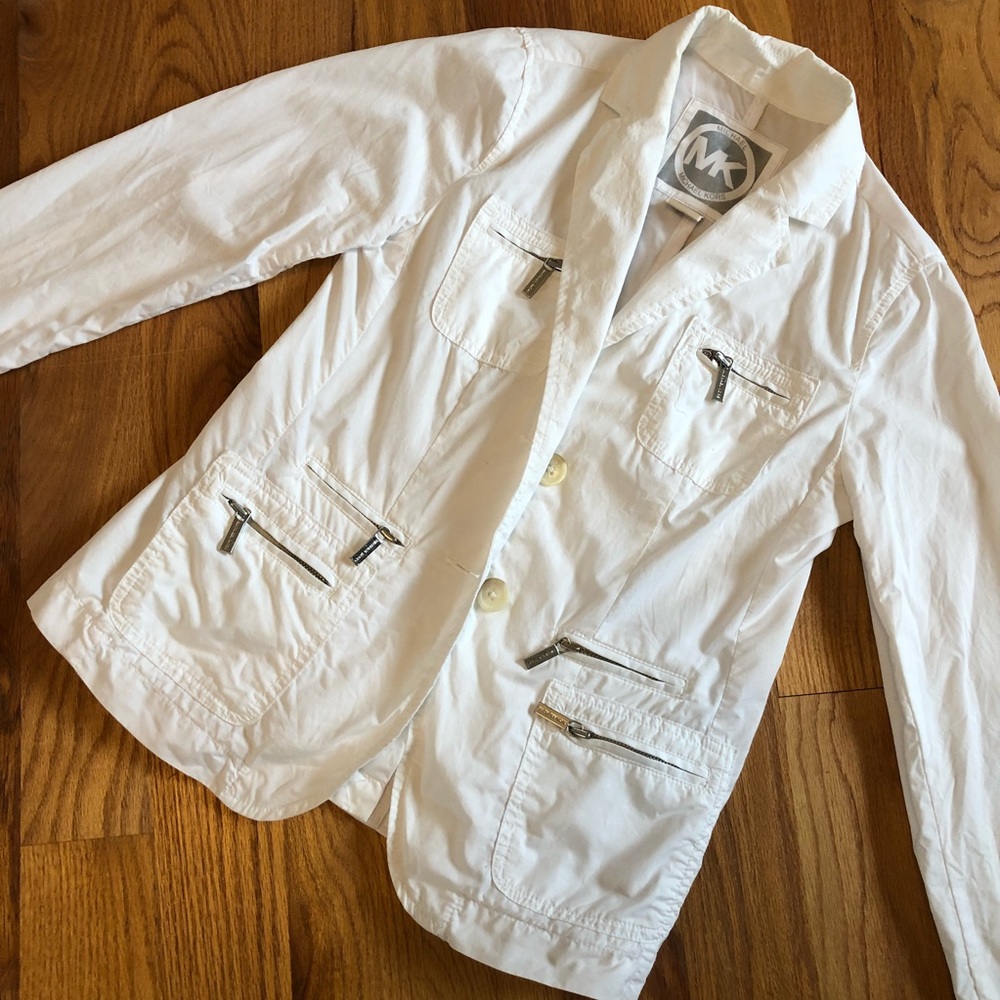 *SOLD* Michael Kors women’s zipper blazer